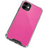 Pink Carbon Fiber Specialty Material iPhone 12 Mini Clear Case