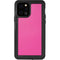 Pink Carbon Fiber Specialty Material iPhone 12 Pro Waterproof Case
