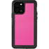 Pink Carbon Fiber Specialty Material iPhone 12 Pro Waterproof Case