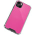 Pink Carbon Fiber Specialty Material iPhone 13 Mini Clear Case