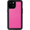 Pink Carbon Fiber Specialty Material iPhone 13 Mini Waterproof Case
