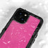 Pink Carbon Fiber Specialty Material iPhone 13 Mini Waterproof Case