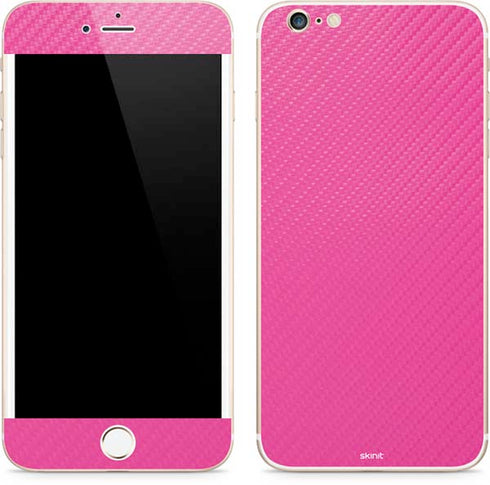 Pink Carbon Fiber Specialty Material iPhone 6/6s Plus Skin