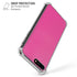 Pink Carbon Fiber Specialty Texture Material iPhone 7/8 Plus Clear Case