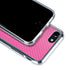Pink Carbon Fiber Specialty Material iPhone SE (2nd & 3rd Gen) Clear Case