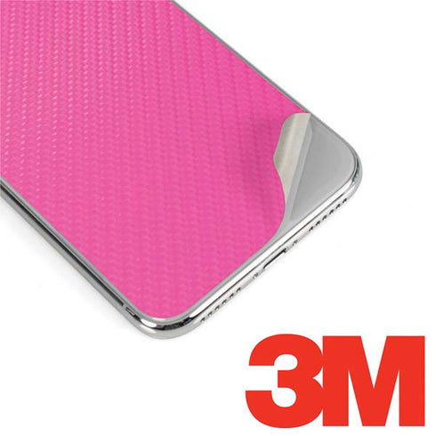 Pink Carbon Fiber Specialty Material iPhone XS Max Skin