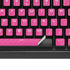 Pink Carbon Fiber Specialty Material K95 RGB PLATINUM Mechanical Gaming Keyboard Skin