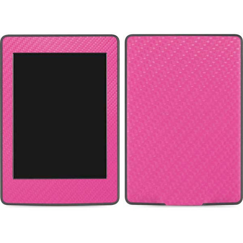 Pink Carbon Fiber Specialty Texture Material Amazon Kindle Skin