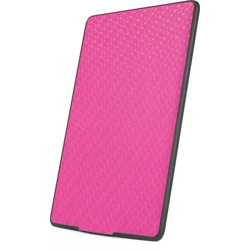 Pink Carbon Fiber Specialty Texture Material Amazon Kindle Skin