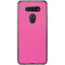 Pink Carbon Fiber Specialty Texture Material LG K51/Q51 Clear Case