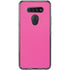Pink Carbon Fiber Specialty Texture Material LG K51/Q51 Clear Case