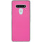 Pink Carbon Fiber Specialty Texture Material LG Stylo 6 Clear Case