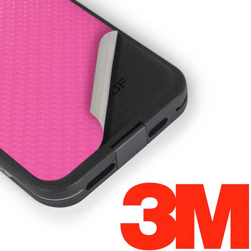 Pink Carbon Fiber Specialty Texture Material LifeProof Fre iPhone Skin