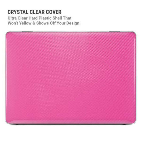 Pink Carbon Fiber Specialty Material MacBook Pro 15in (2016-19) Case plus Skin