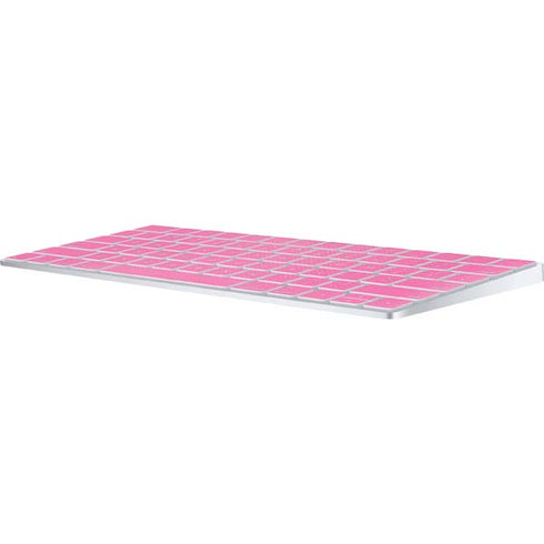 Pink Carbon Fiber Specialty Material Magic Keyboard Skin
