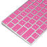 Pink Carbon Fiber Specialty Material Magic Keyboard Skin