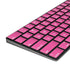 Pink Carbon Fiber Specialty Material Magic Keyboard with Numeric Keypad Skin