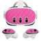 Pink Carbon Fiber Specialty Material Meta Quest 3 Skin