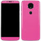 Pink Carbon Fiber Specialty Material Moto E5 Plus Skin