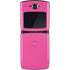 Pink Carbon Fiber Specialty Material Motorola RAZR Skin