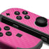 Pink Carbon Fiber Specialty Texture Material Nintendo Joy-Con (L/R) Controller Skin