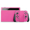 Pink Carbon Fiber Specialty Material Nintendo Switch OLED (2021) Skin