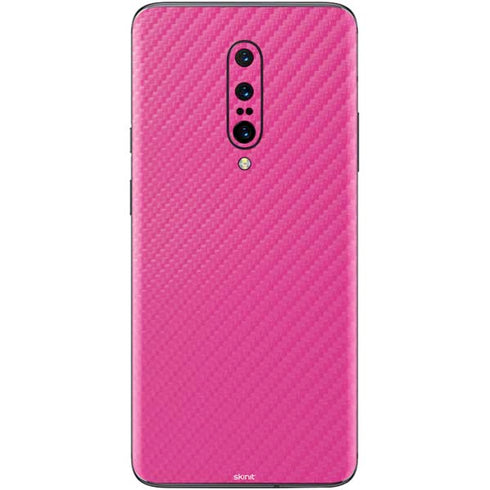 Pink Carbon Fiber Specialty Material OnePlus 7 Pro Skin