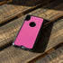 Pink Carbon Fiber Specialty Texture Material Otterbox Commuter iPhone Skin