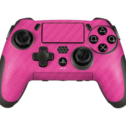 Pink Carbon Fiber Specialty Material PlayStation Scuf Vantage 2 Controller Skin