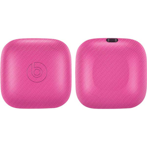 Pink Carbon Fiber Specialty Material PowerBeats Pro Skin