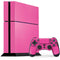 Pink Carbon Fiber Specialty Material PS4 Console and Controller Bundle Skin