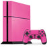 Pink Carbon Fiber Specialty Material PS4 Console and Controller Bundle Skin