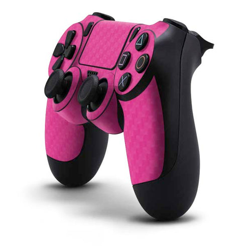 Pink Carbon Fiber Specialty Material PS4 Controller Skin