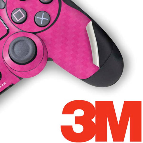Pink Carbon Fiber Specialty Material PS4 Pro/Slim Controller Skin