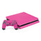 Pink Carbon Fiber Specialty Material PS4 Slim Bundle Skin