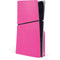 Pink Carbon Fiber Specialty Texture Material PS5 Slim Disk Console Skin