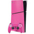 Pink Carbon Fiber Specialty Material PS5 Slim Digital Edition Bundle Skin