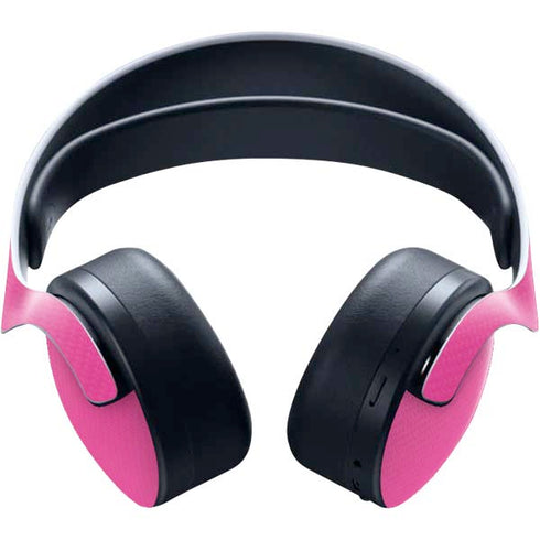 Pink Carbon Fiber Specialty Material PULSE 3D Wireless Headset for PS5 Skin