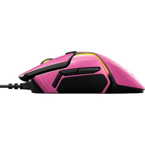 Pink Carbon Fiber Specialty Material SteelSeries Rival 600 Gaming Mouse Skin