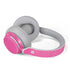 Pink Carbon Fiber Specialty Material Surface Headphones Skin