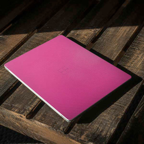 Pink Carbon Fiber Specialty Material Surface Laptop 2 Skin