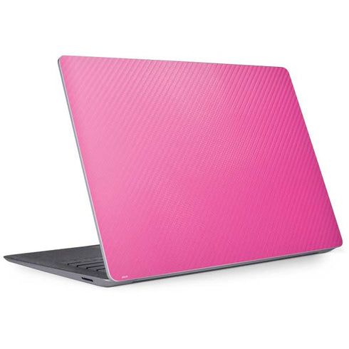Pink Carbon Fiber Specialty Material Surface Laptop 3 13.5in Skin