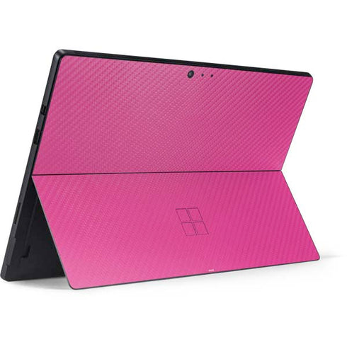 Pink Carbon Fiber Specialty Material Surface Pro 6 Skin