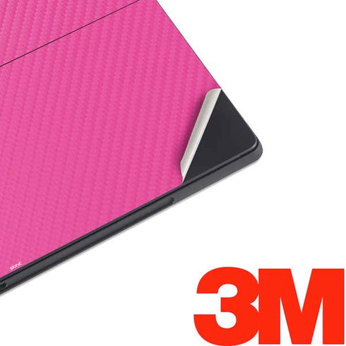 Pink Carbon Fiber Specialty Material Surface Pro 7 Skin