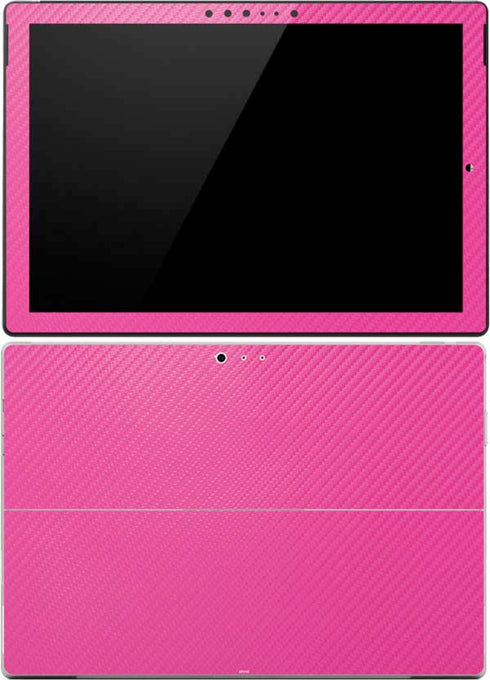Pink Carbon Fiber Specialty Material Surface Pro (2017) Skin