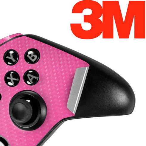 Pink Carbon Fiber Specialty Material Xbox One Elite Controller Skin