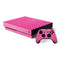 Pink Carbon Fiber Specialty Material Xbox One X Bundle Skin