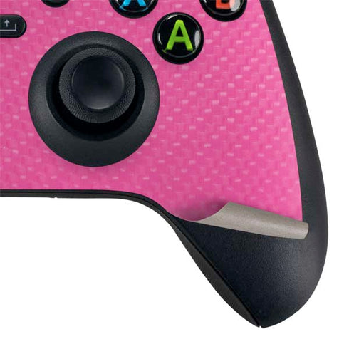 Pink Carbon Fiber Specialty Material Xbox Series X Controller Skin