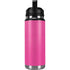Pink Carbon Fiber Specialty Texture Material YETI Rambler 26oz Bottle Skin