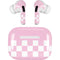 Pink Checkerboard AirPods Pro 2nd Gen Skin